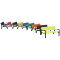 Banc public en plastique recyclable Maverick