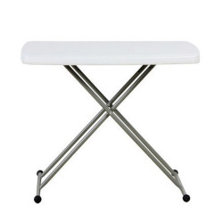 Table d'appoint rectangulaire réglable en hauteur - Eco Plus