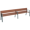 Banc public design Modo 300 cm