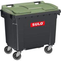 Conteneur poubelle 660L 4 roues - Sulo