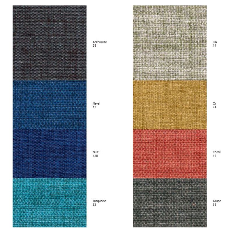 Echantillon couleur tissu obscurcissant Bolero